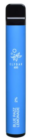 Elf Bar 600 Blue Razz Lemonade 20mg