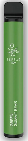 Elf Bar 600 Green Gummy Bear 20mg