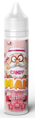 Candy Man Strawberry Milk Bottles